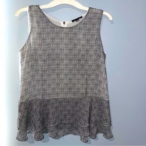 Tommy Hilfiger women’s shirt, black-and-white size large